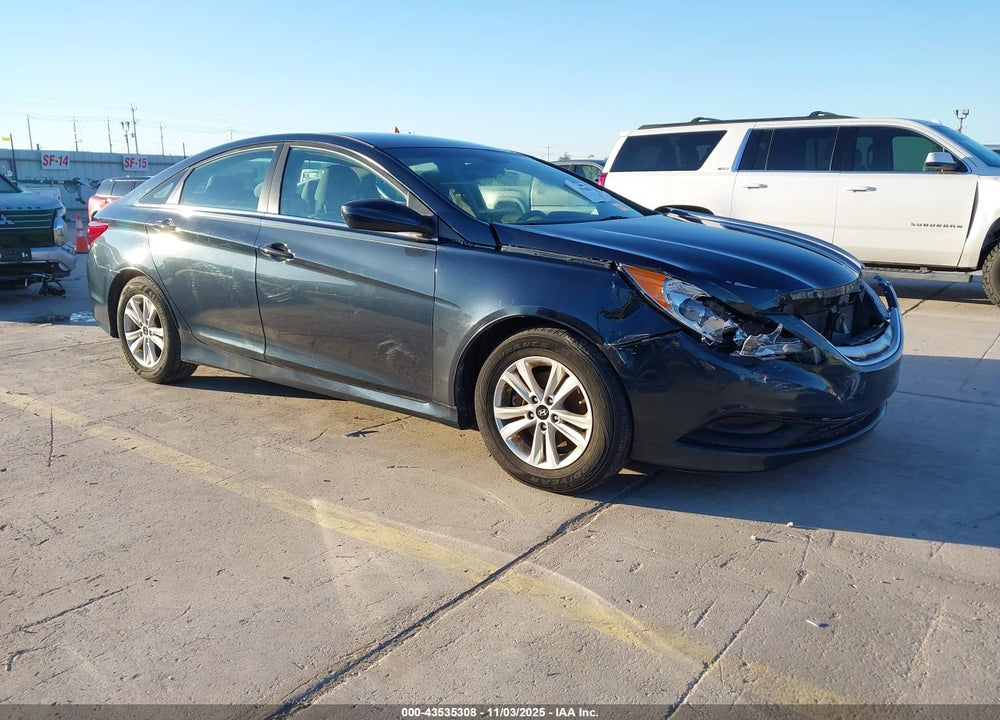 2014 HYUNDAI SONATA GLS VIN: 5NPEB4AC8EH879435