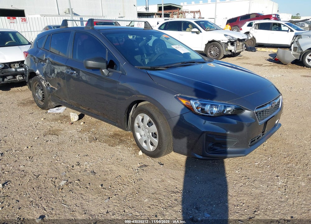 2019 SUBARU IMPREZA 2.0I VIN: 4S3GTAB68K3724727