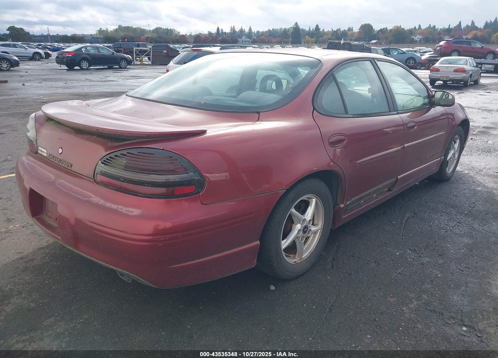 2003 PONTIAC GRAND PRIX GT VIN: 1G2WP52K43F117068
