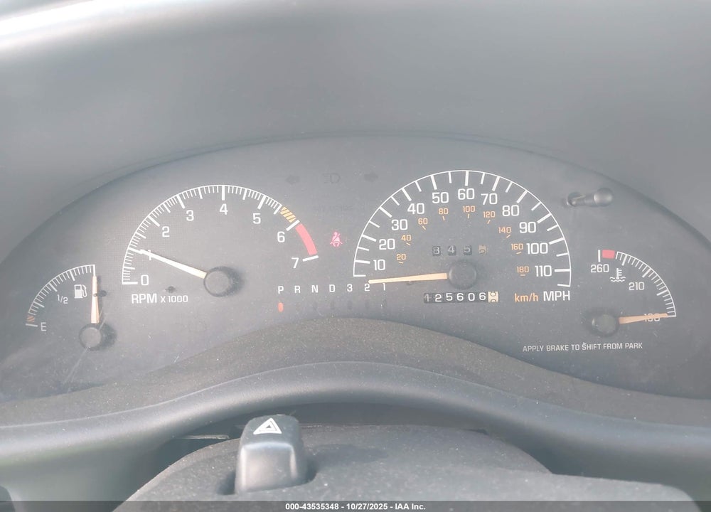 2003 PONTIAC GRAND PRIX GT VIN: 1G2WP52K43F117068
