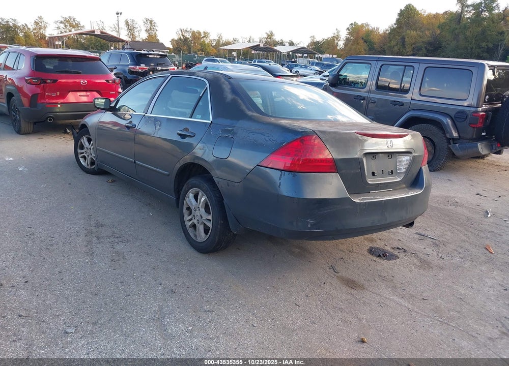 2007 HONDA ACCORD 2.4 SE VIN: 1HGCM553X7A131251