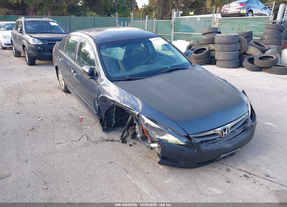 2007 HONDA ACCORD 2.4 SE VIN: 1HGCM553X7A131251