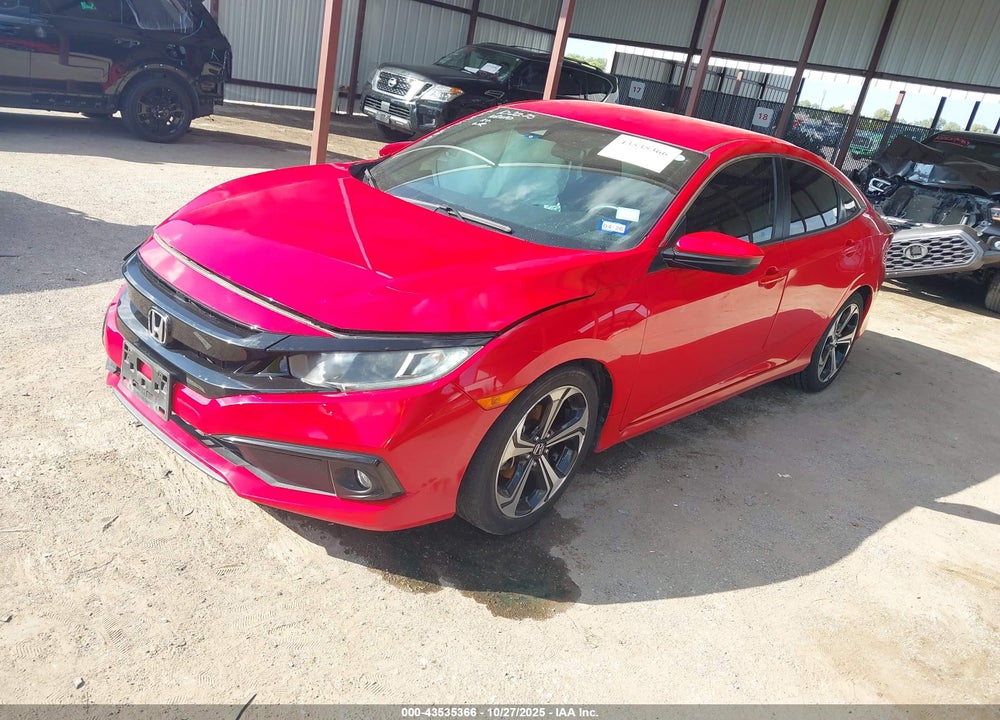 2020 HONDA CIVIC VIN: 2HGFC2F82LH561294