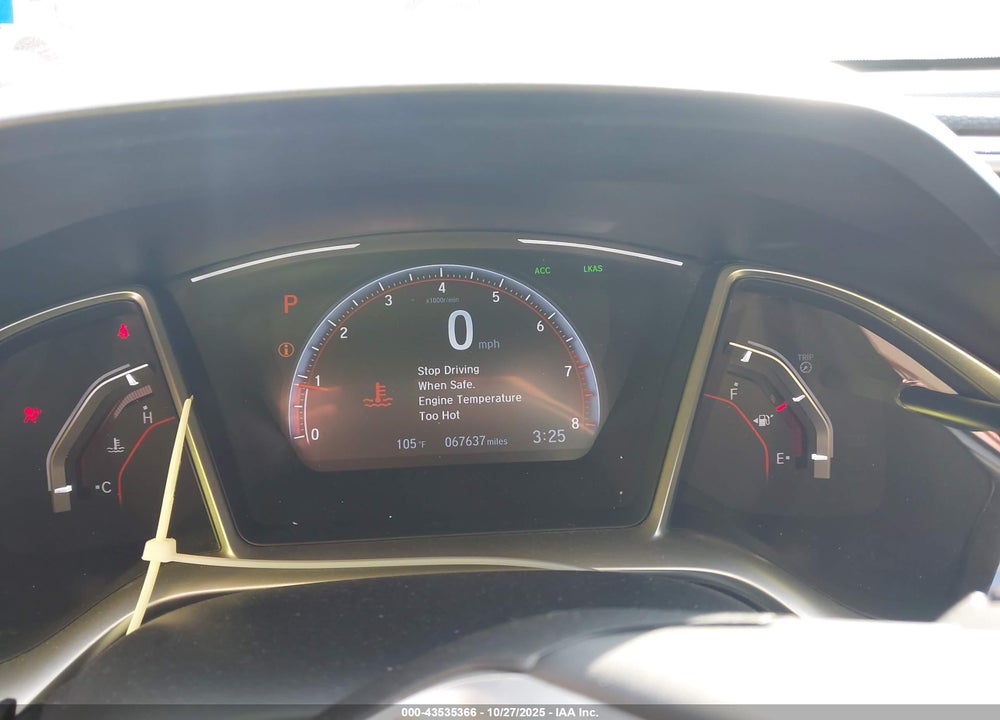 2020 HONDA CIVIC VIN: 2HGFC2F82LH561294