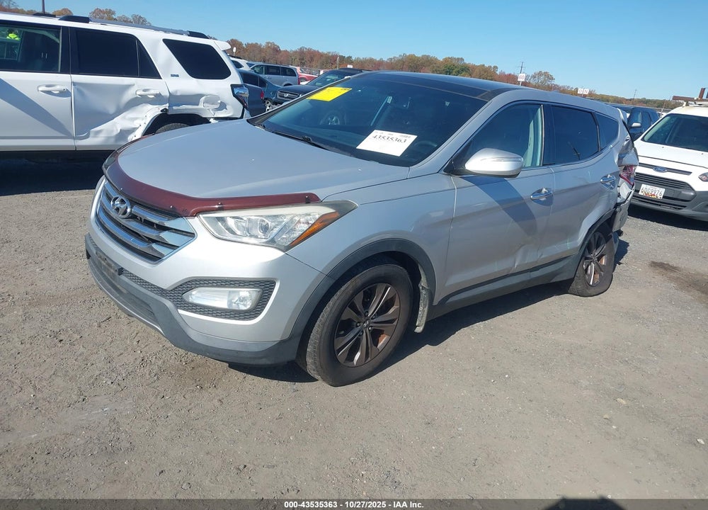 2013 HYUNDAI SANTA FE SPORT VIN: 5XYZUDLB5DG119811
