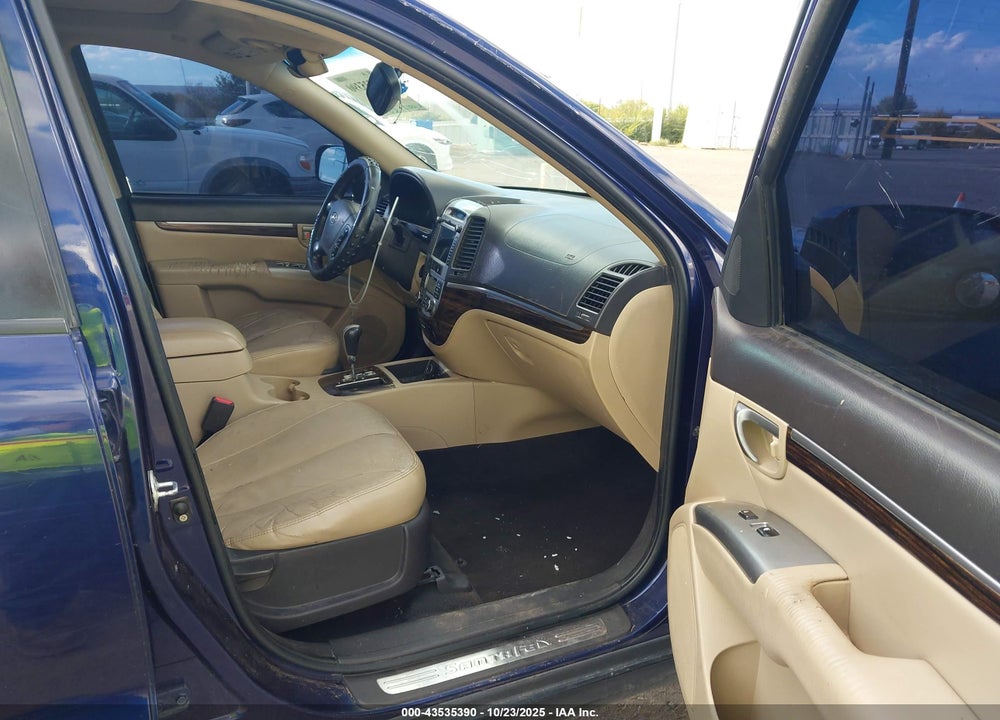 2010 HYUNDAI SANTA FE LIMITED V6 VIN: 5NMSK4AG8AH409001