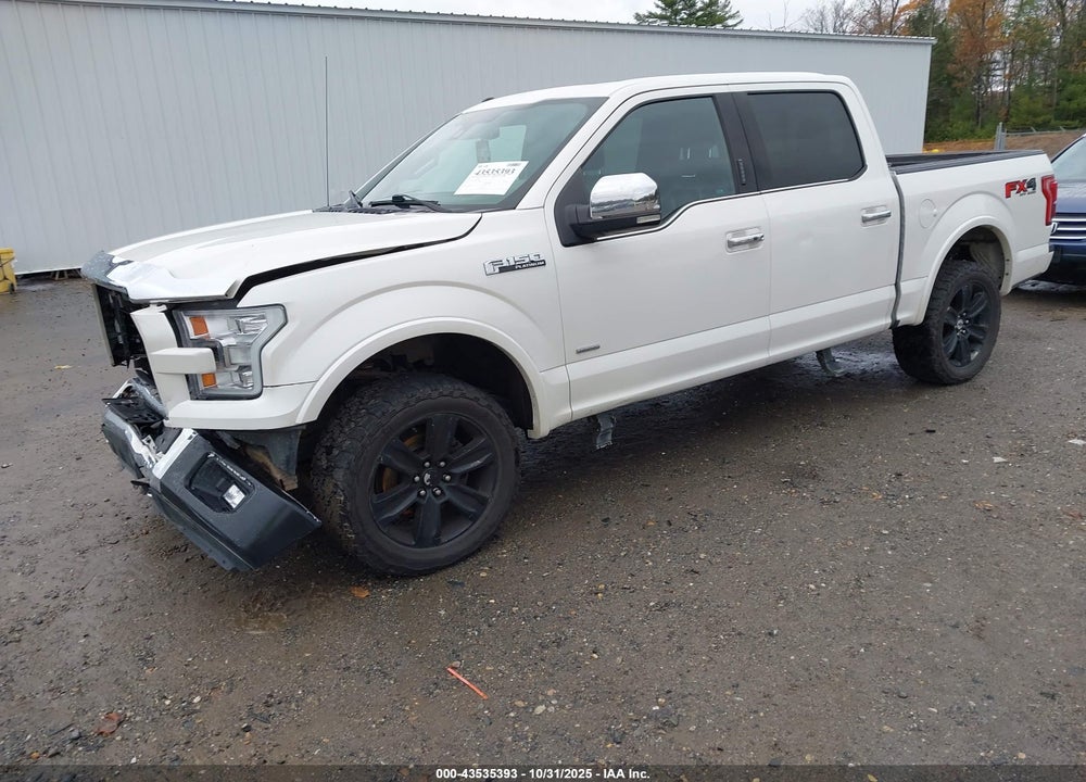 2017 FORD F-150 VIN: 1FTEW1EG9HFA91584