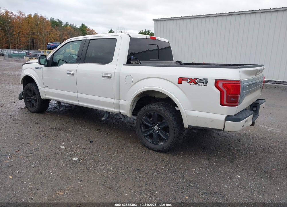 2017 FORD F-150 VIN: 1FTEW1EG9HFA91584