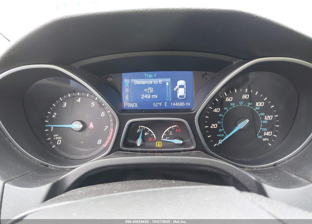 2013 FORD FOCUS SE VIN: 1FADP3F26DL334566