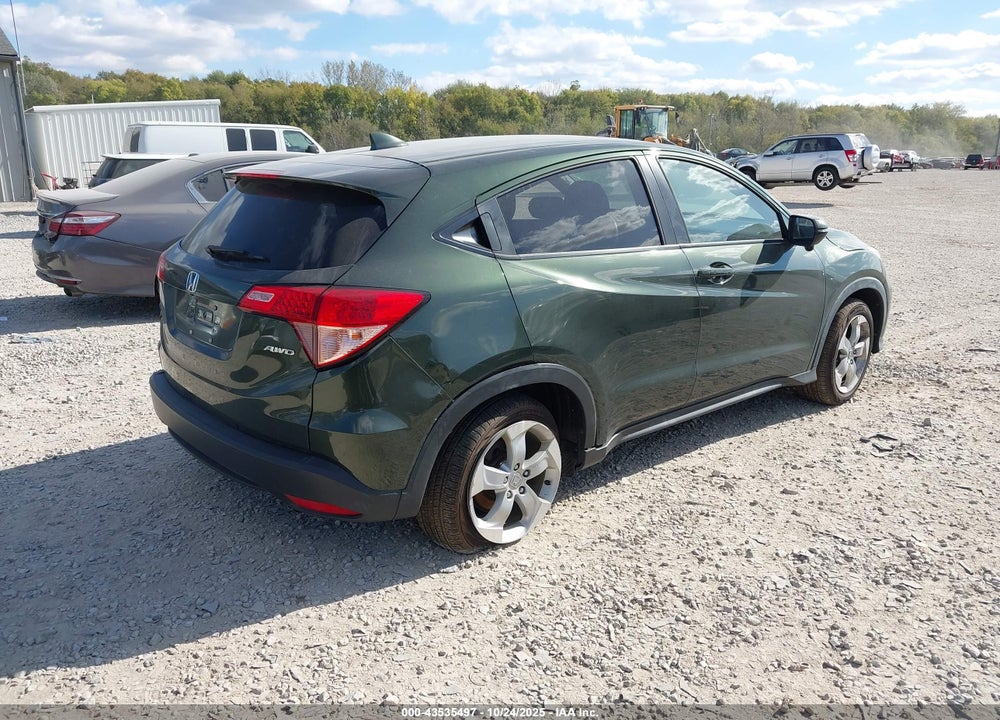 2016 HONDA HR-V EX VIN: 3CZRU6H54GM756141