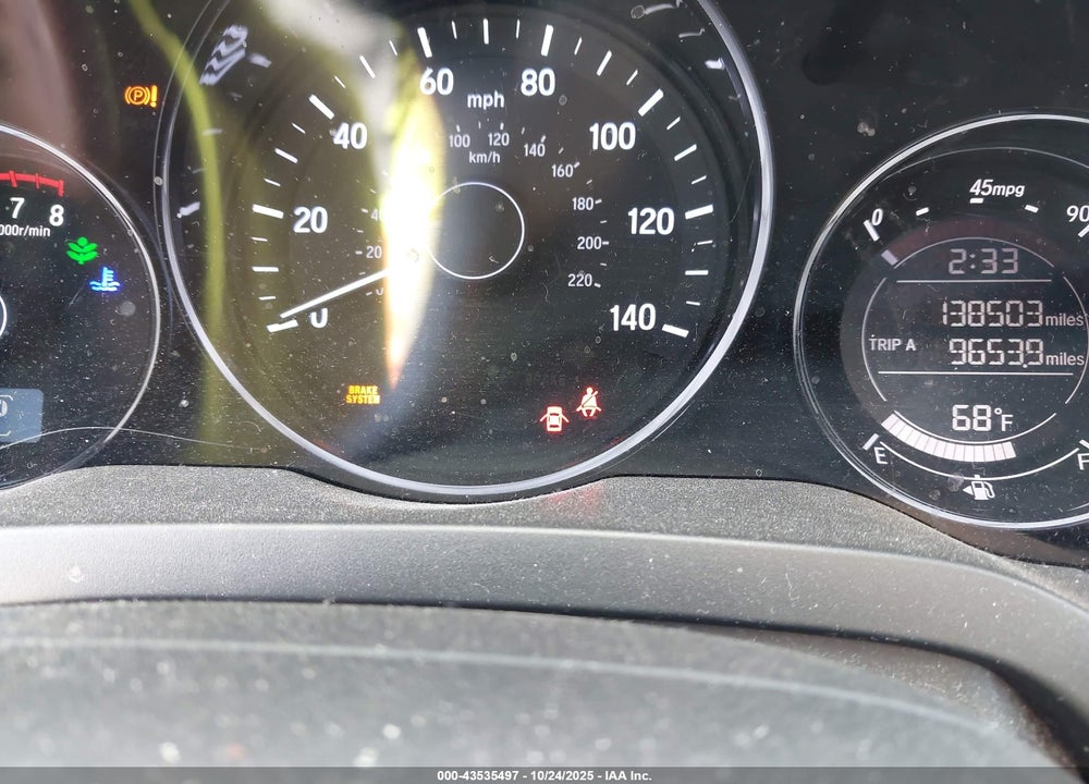 2016 HONDA HR-V EX VIN: 3CZRU6H54GM756141