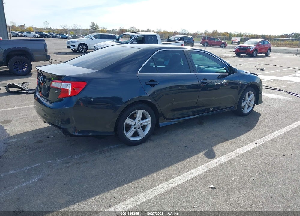 2013 TOYOTA CAMRY SE VIN: 4T1BF1FK4DU236876