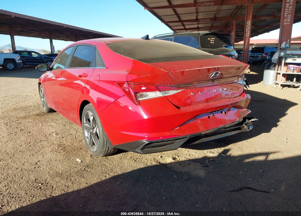 2021 HYUNDAI ELANTRA SEL VIN: KMHLN4AG1MU180262