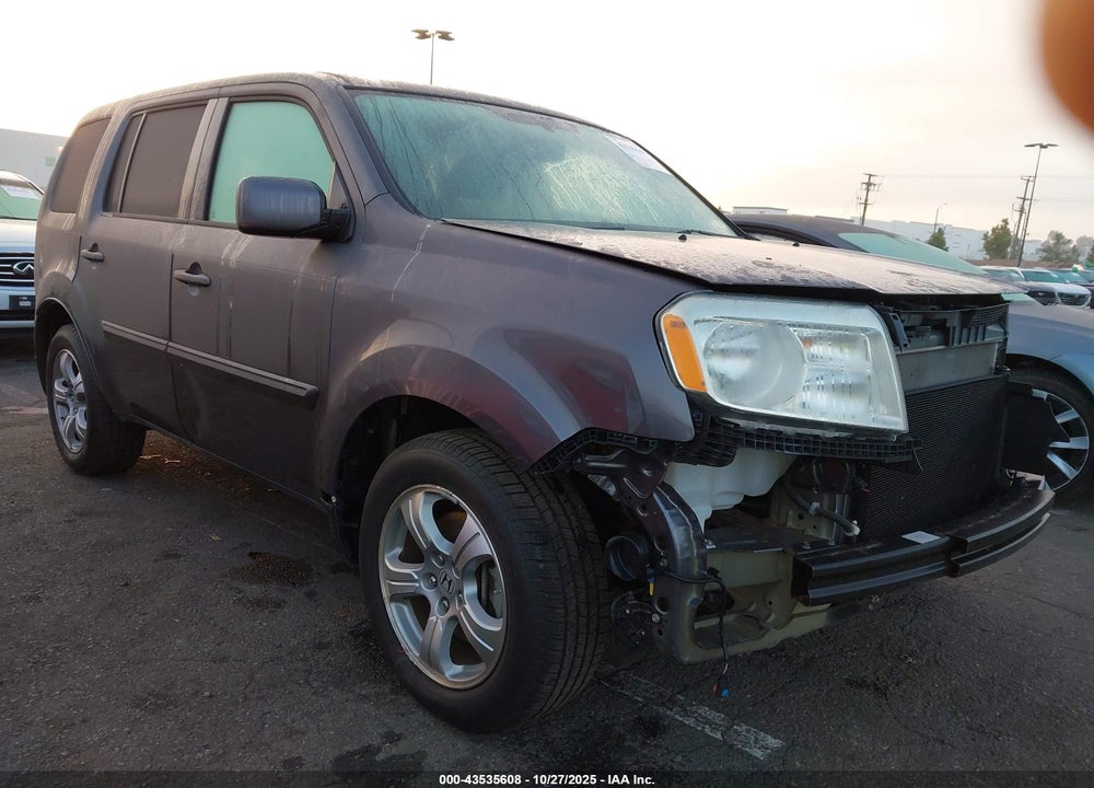 2014 HONDA PILOT EX-L VIN: 5FNYF3H53EB026314