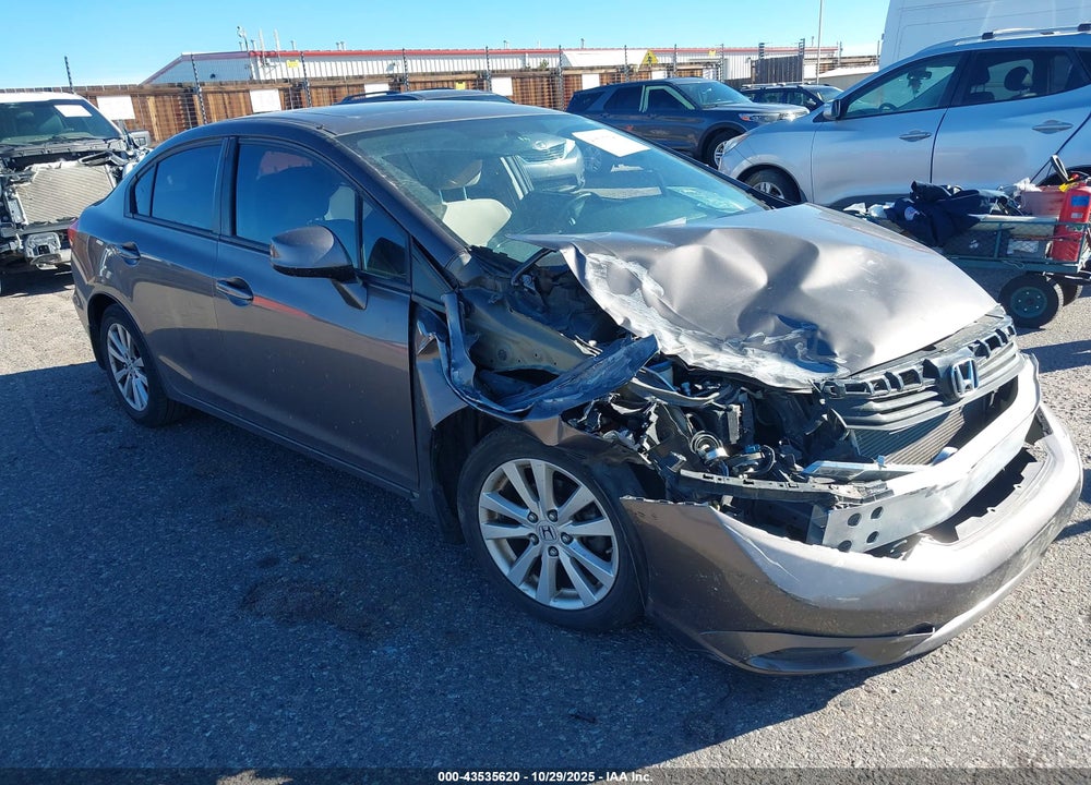 2012 HONDA CIVIC EX VIN: 2HGFB2F84CH521074