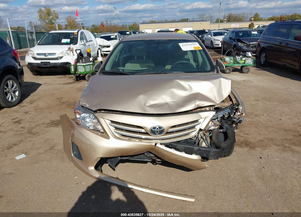 2013 TOYOTA COROLLA VIN: 2T1BU4EEXDC999165