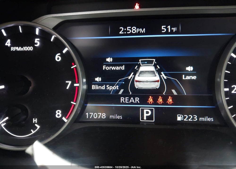 2024 NISSAN SENTRA SV XTRONIC CVT VIN: 3N1AB8CV4RY222650