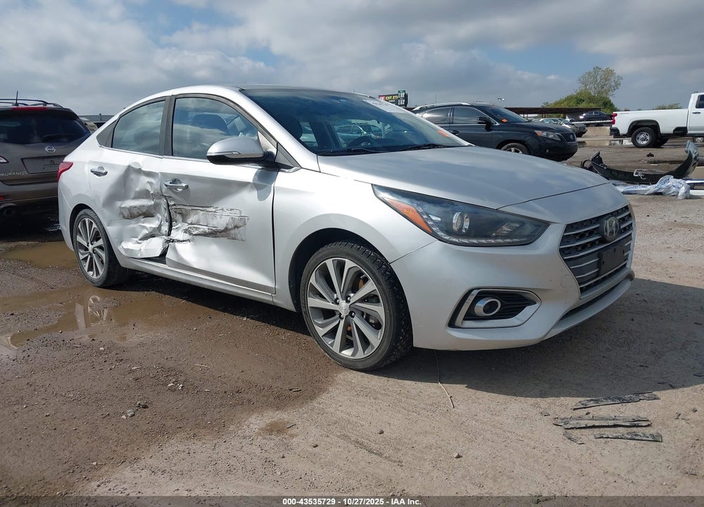 2019 HYUNDAI ACCENT LIMITED VIN: 3KPC34A35KE059463