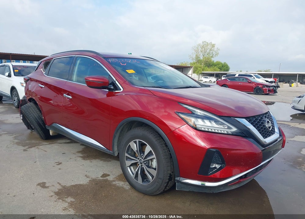 2023 NISSAN MURANO SV FWD VIN: 5N1AZ2BJ6PC119736