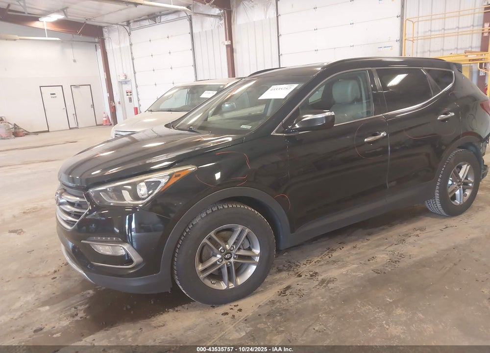 2017 HYUNDAI SANTA FE VIN: 5XYZUDLB4HG402187