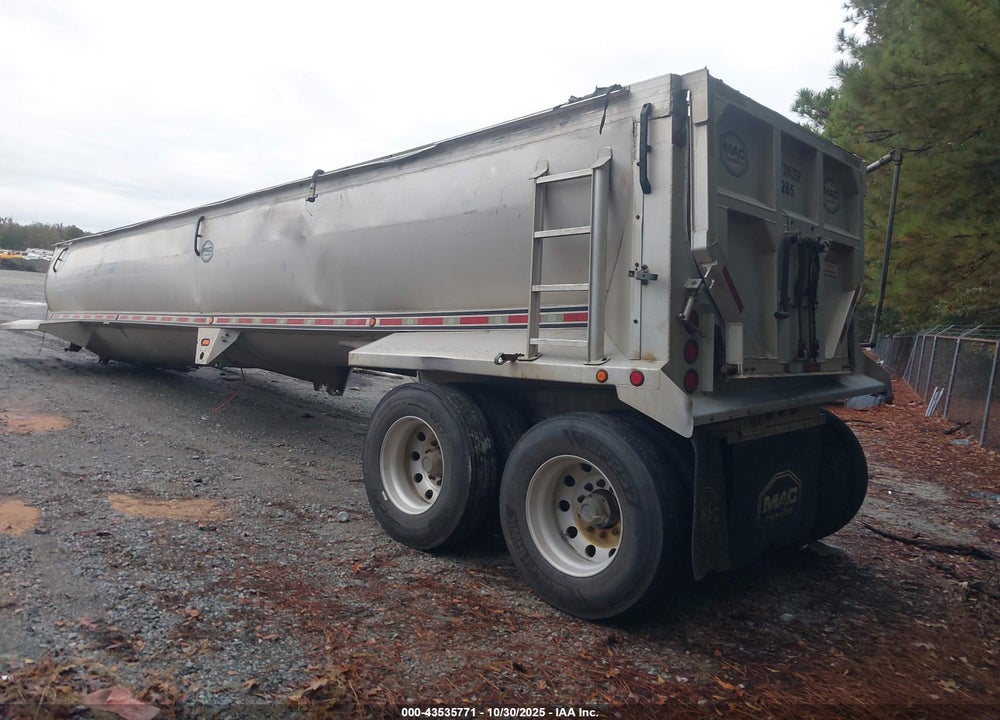 2016 MAC TRAILER MFG END DUMP TRAILER VIN: 5MADN4028GC035432