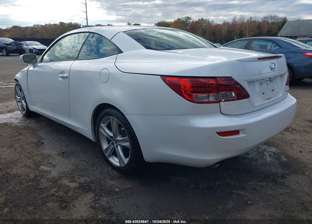 2013 LEXUS IS 350C VIN: JTHFE2C26D2509202