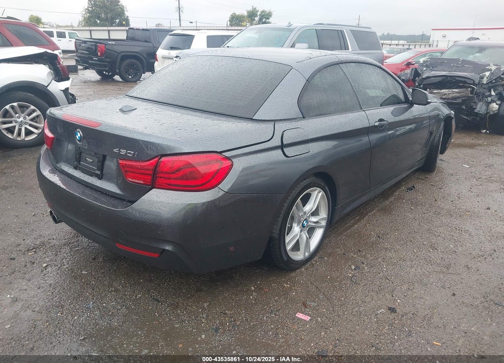 2018 BMW 430I VIN: WBA4Z1C52JEA31453