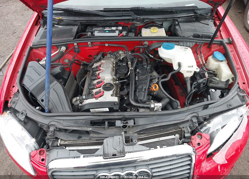 2006 AUDI A4 2.0T VIN: WAUDF78E56A207508
