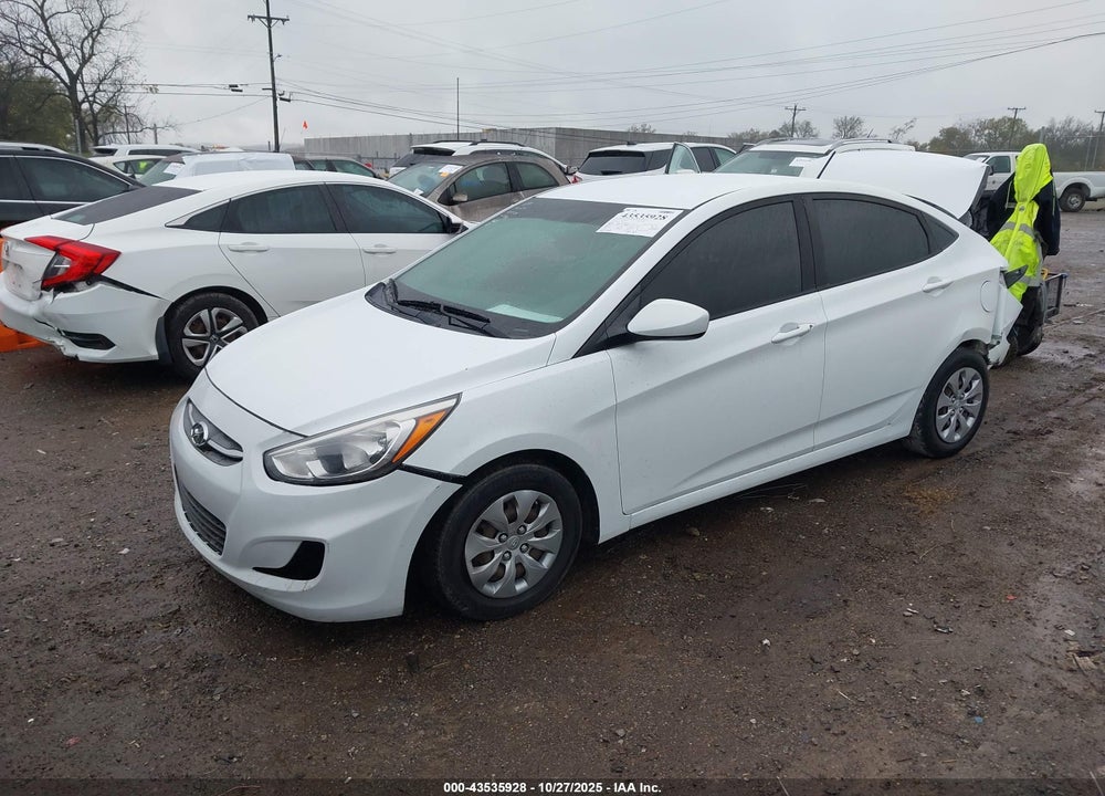 2017 HYUNDAI ACCENT VIN: KMHCT4AE9HU240444