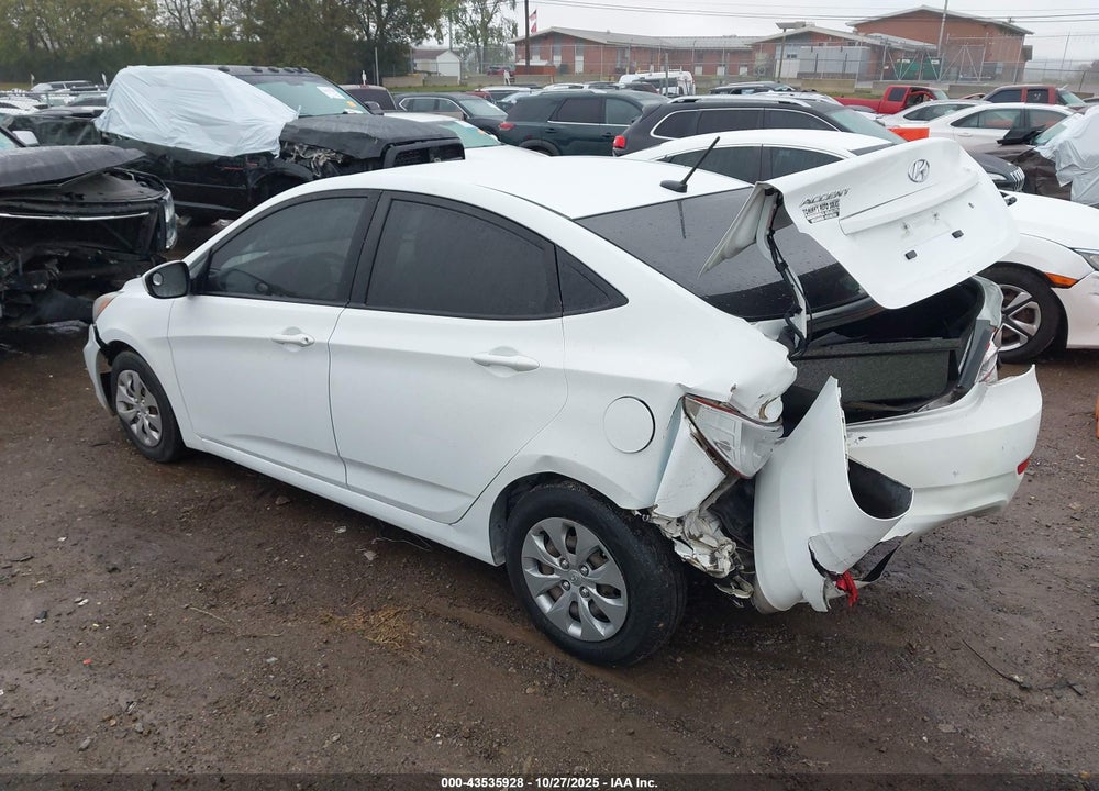 2017 HYUNDAI ACCENT VIN: KMHCT4AE9HU240444