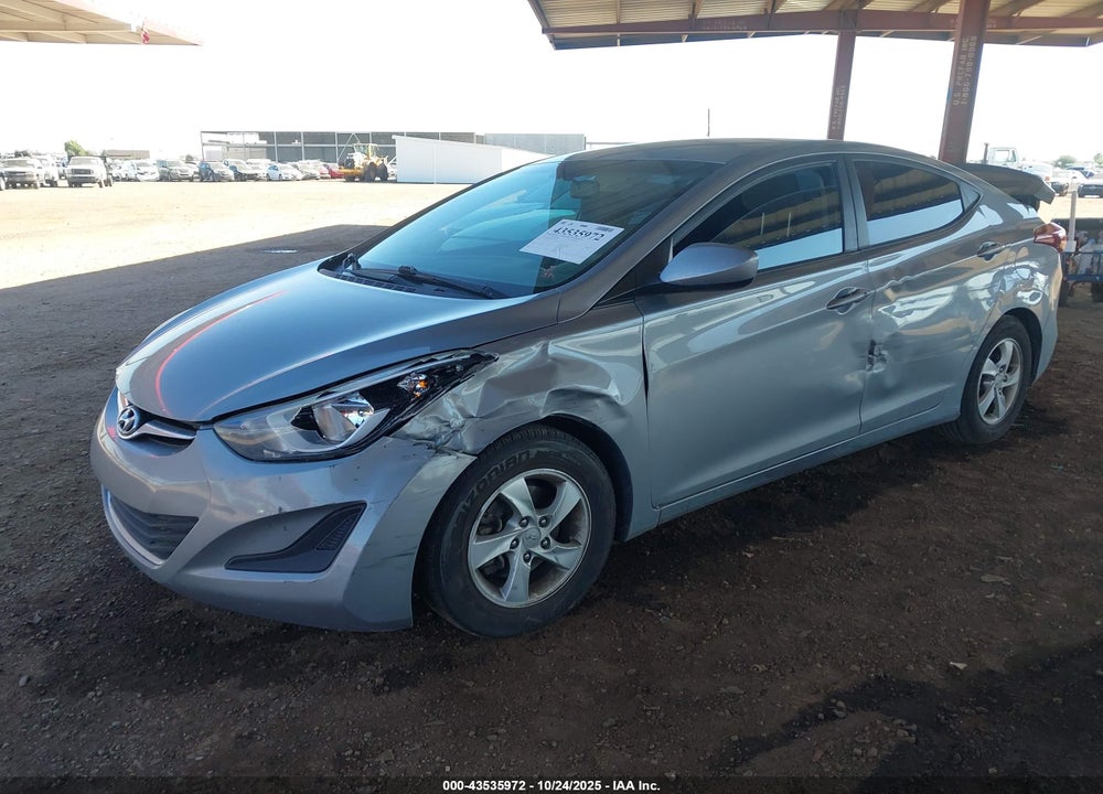 2014 HYUNDAI ELANTRA SE VIN: KMHDH4AE0EU118072