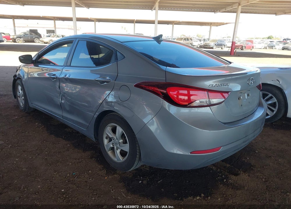2014 HYUNDAI ELANTRA SE VIN: KMHDH4AE0EU118072