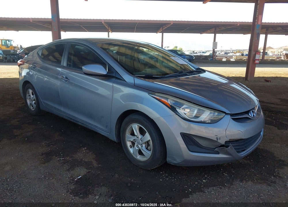 2014 HYUNDAI ELANTRA SE VIN: KMHDH4AE0EU118072