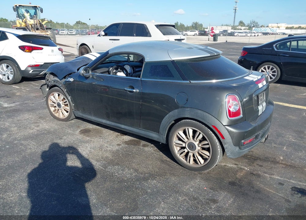 2012 MINI COOPER VIN: WMWSX3C54CT154790