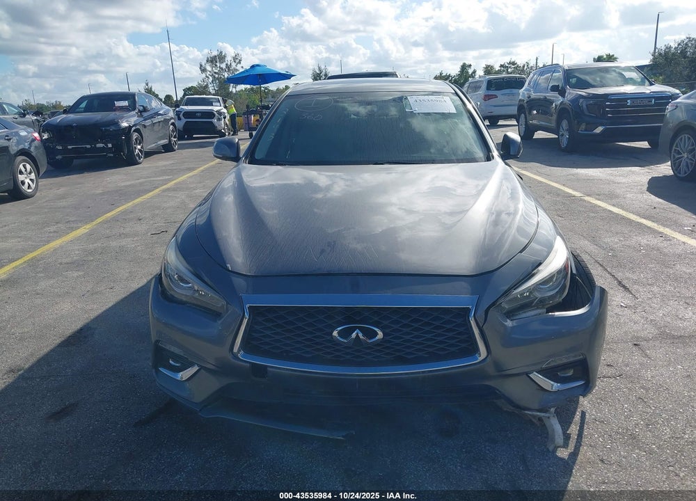 2019 INFINITI Q50 3.0T LUXE VIN: JN1EV7AP3KM543143