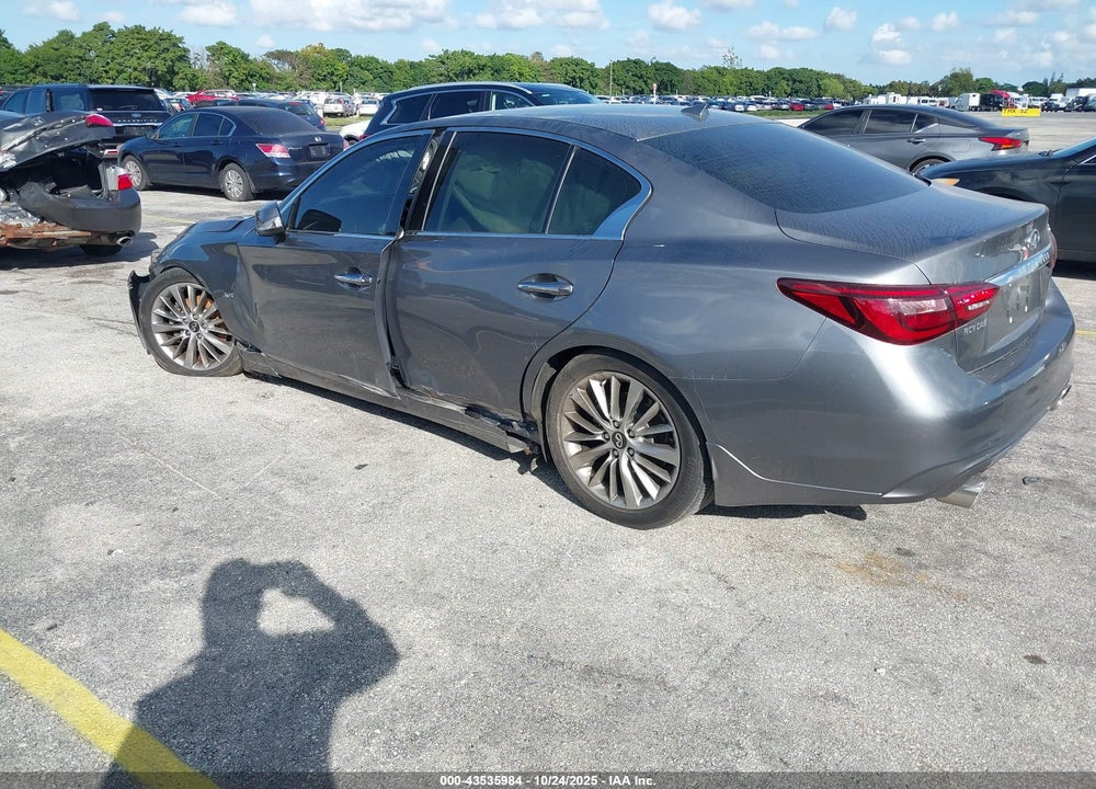 2019 INFINITI Q50 3.0T LUXE VIN: JN1EV7AP3KM543143