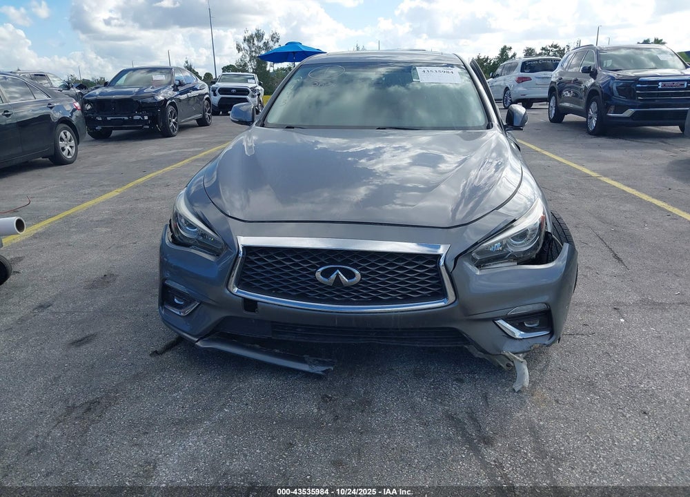 2019 INFINITI Q50 3.0T LUXE VIN: JN1EV7AP3KM543143