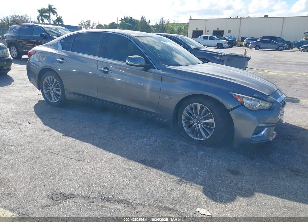 2019 INFINITI Q50 3.0T LUXE VIN: JN1EV7AP3KM543143