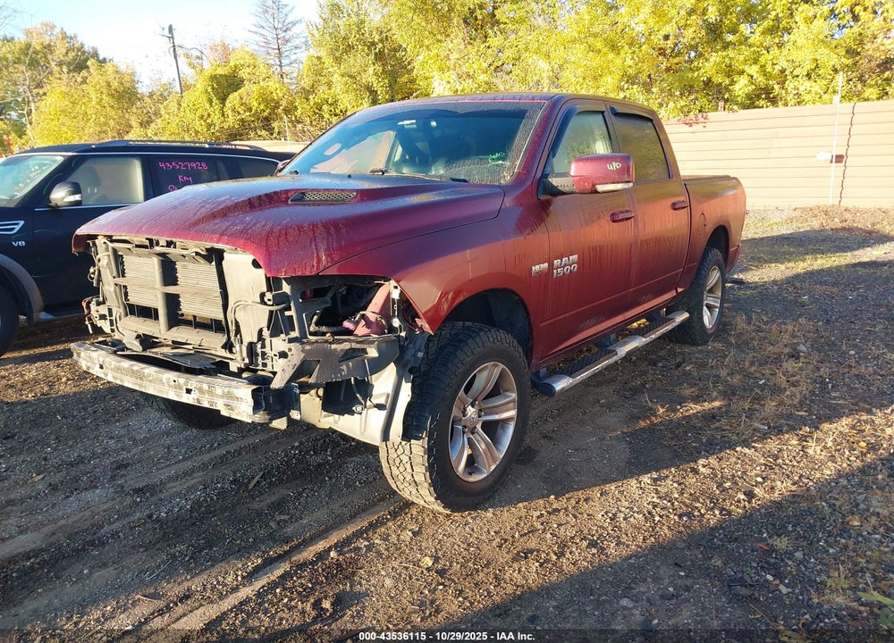 2018 RAM 1500 SPORT VIN: 1C6RR7MT6JS277503