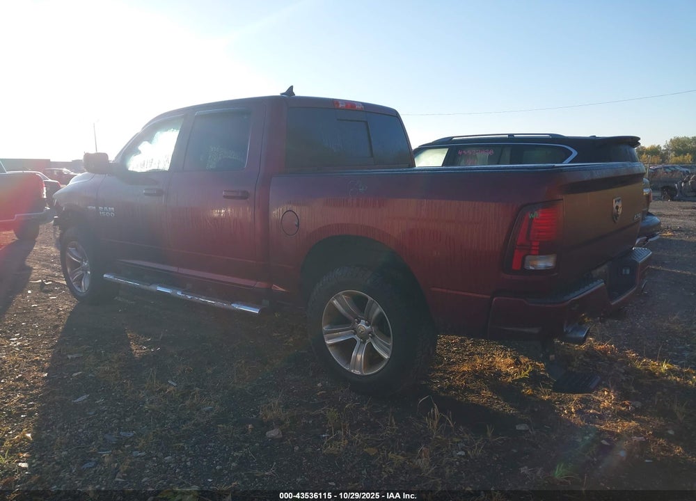 2018 RAM 1500 SPORT VIN: 1C6RR7MT6JS277503