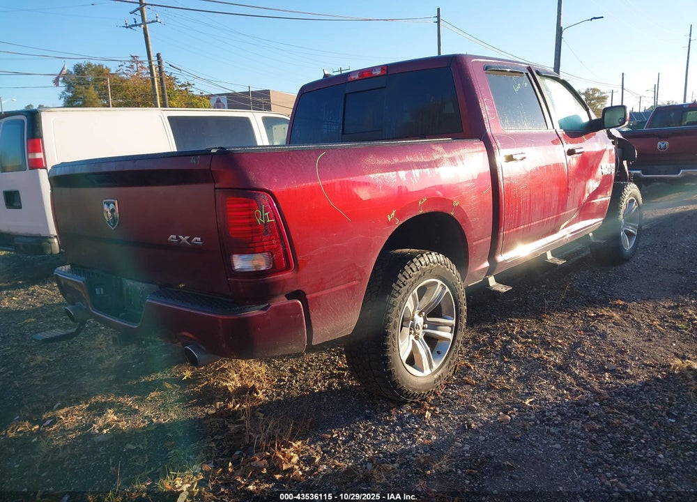 2018 RAM 1500 SPORT VIN: 1C6RR7MT6JS277503