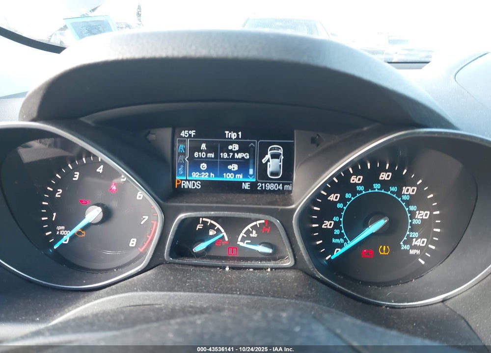 2014 FORD ESCAPE TITANIUM VIN: 1FMCU9J95EUA34188