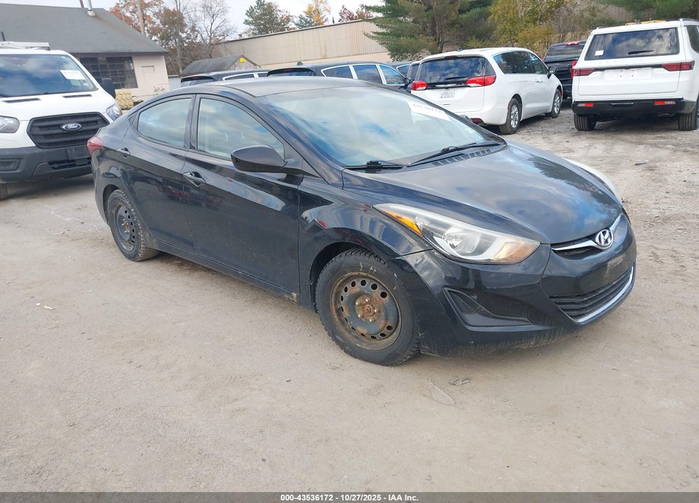 2014 HYUNDAI ELANTRA SE VIN: 5NPDH4AE1EH536803