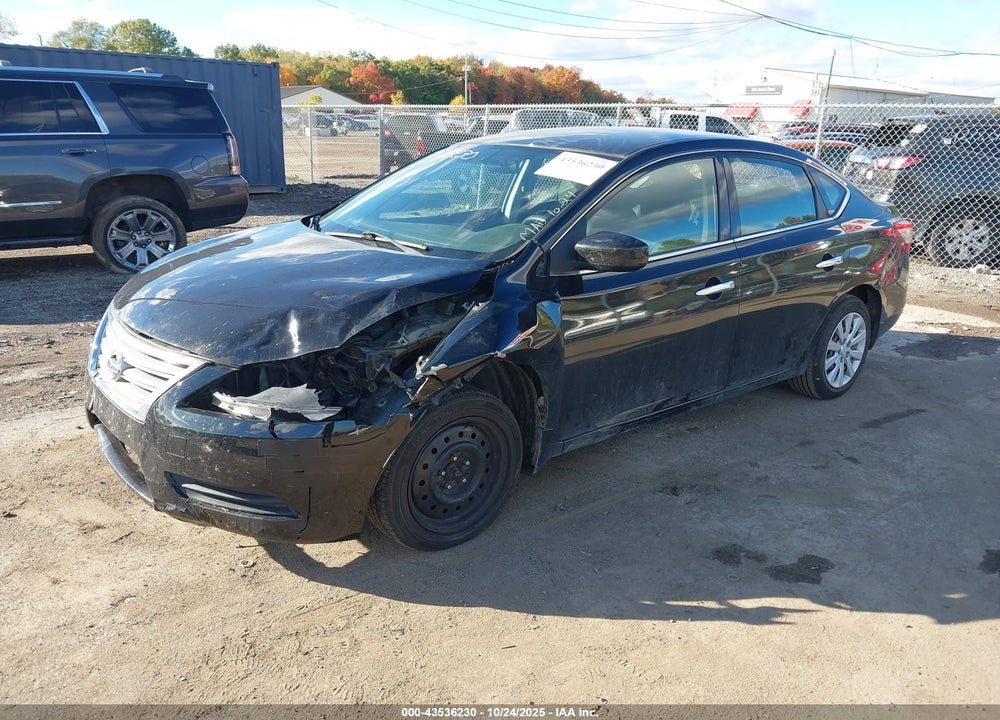 2014 NISSAN SENTRA SV VIN: 3N1AB7APXEY312376