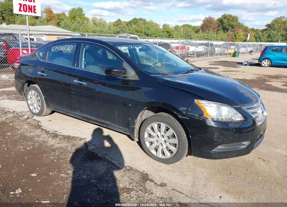 2014 NISSAN SENTRA SV VIN: 3N1AB7APXEY312376