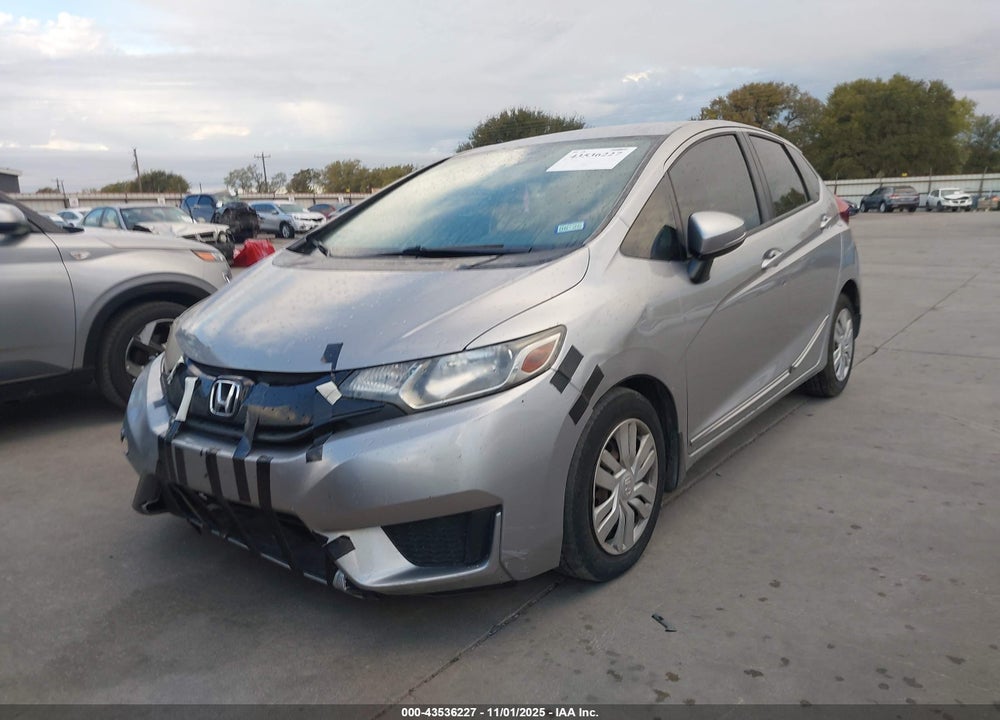 2017 HONDA FIT LX VIN: JHMGK5H59HS004178