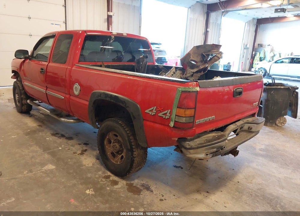 2004 GMC SIERRA 2500HD SLE VIN: 1GTHK29U14E130926