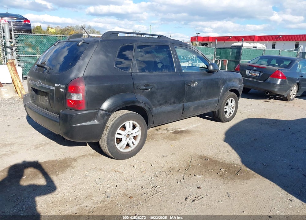 2008 HYUNDAI TUCSON VIN: KM8JN72D08U770049