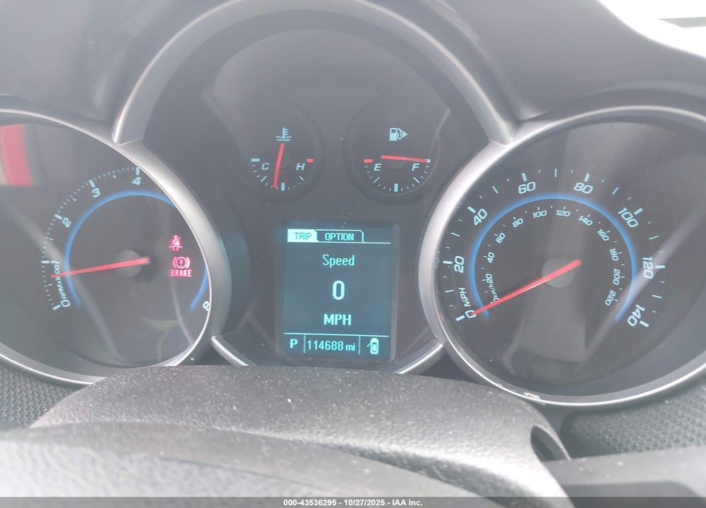 2014 CHEVROLET CRUZE 1LT AUTO VIN: 1G1PC5SB4E7231458