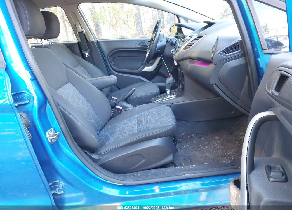 2013 FORD FIESTA SE VIN: 3FADP4BJ6DM103670